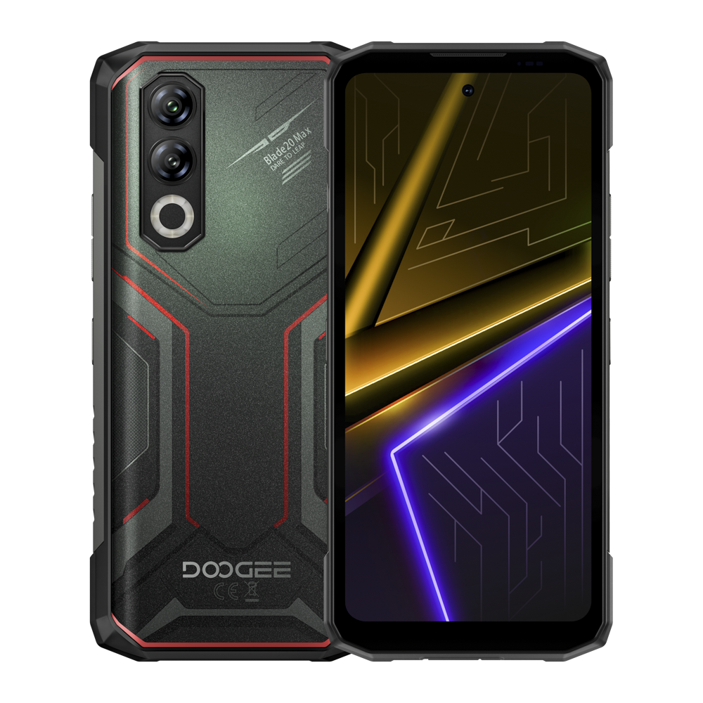 DOOGEE Blade20 Max Teléfono robusto 11800 mAh, 36 GB, 1 TB, cámara principal con IA de 64 MP, Android 15