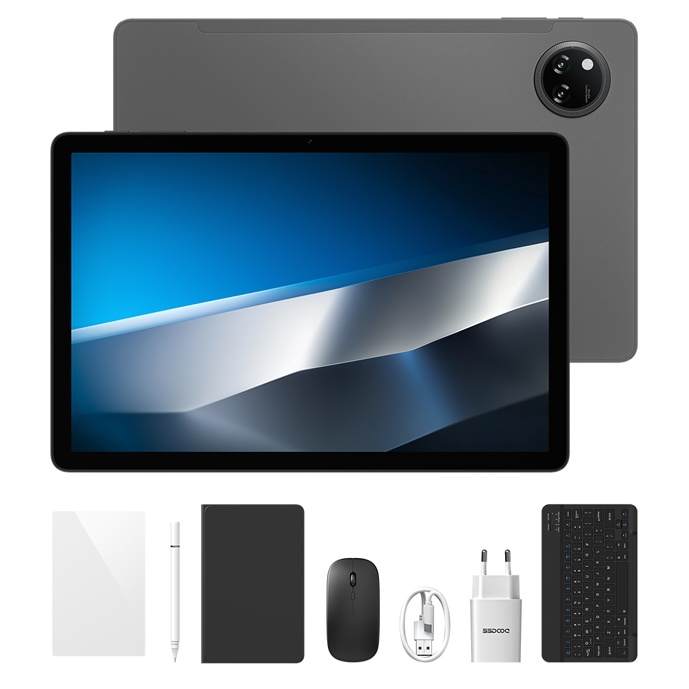 DOOGEE Tab A9+ Tableta Unisoc T7200 de 20 GB + 64 GB, 11 pulgadas, 8580 mAh, Android 15