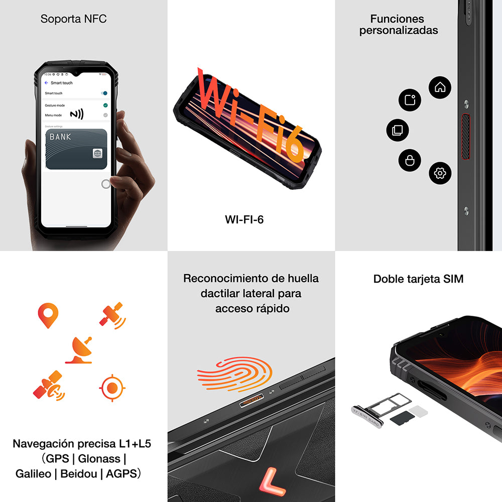 DOOGEE V Max Plus Rugged Phone 512GB Large Memory 100MP Ultra-clear Photography