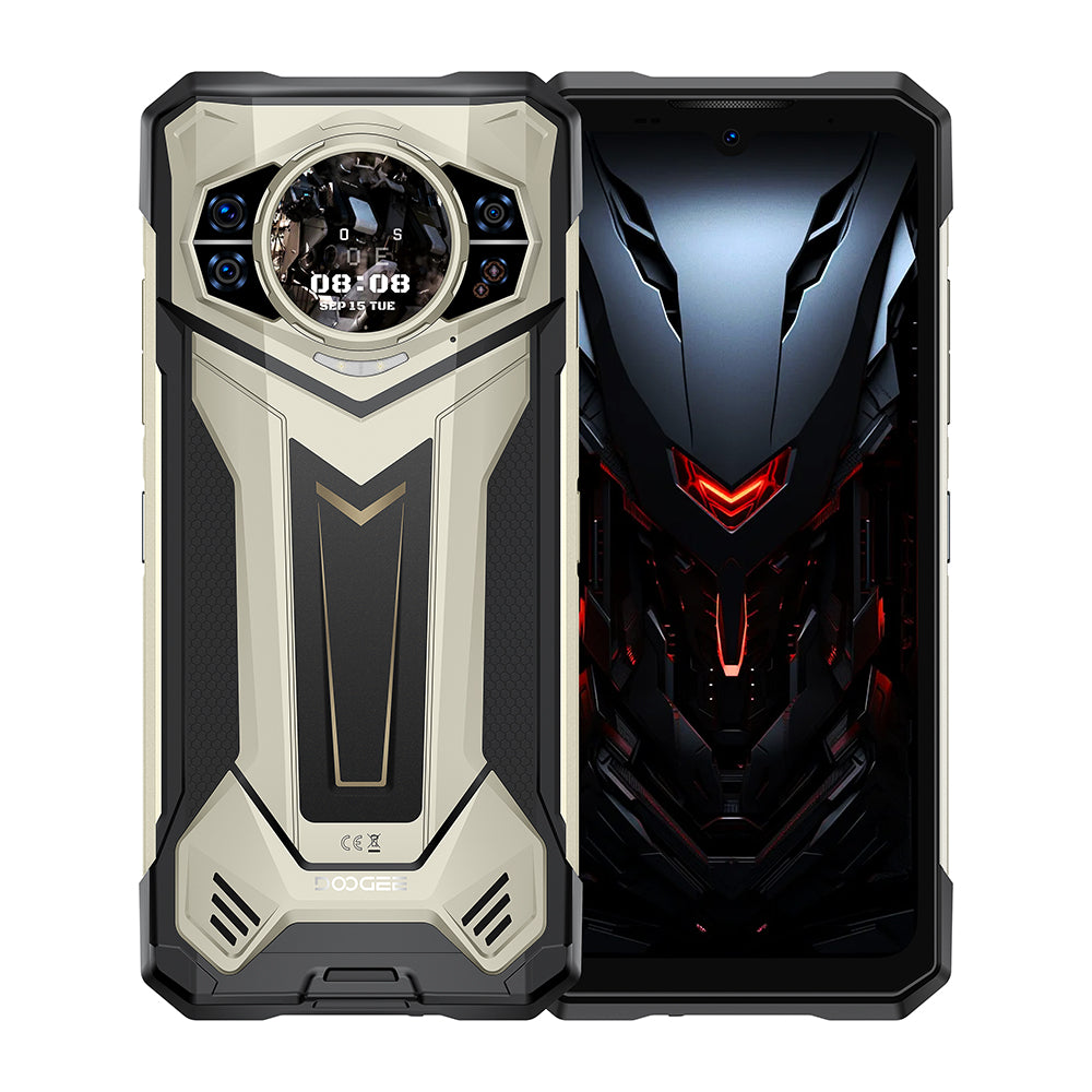 DOOGEE S200 Plus Smartphone robusto 5G con pantalla trasera AMOLED de 32 GB de RAM y 512 GB de ROM