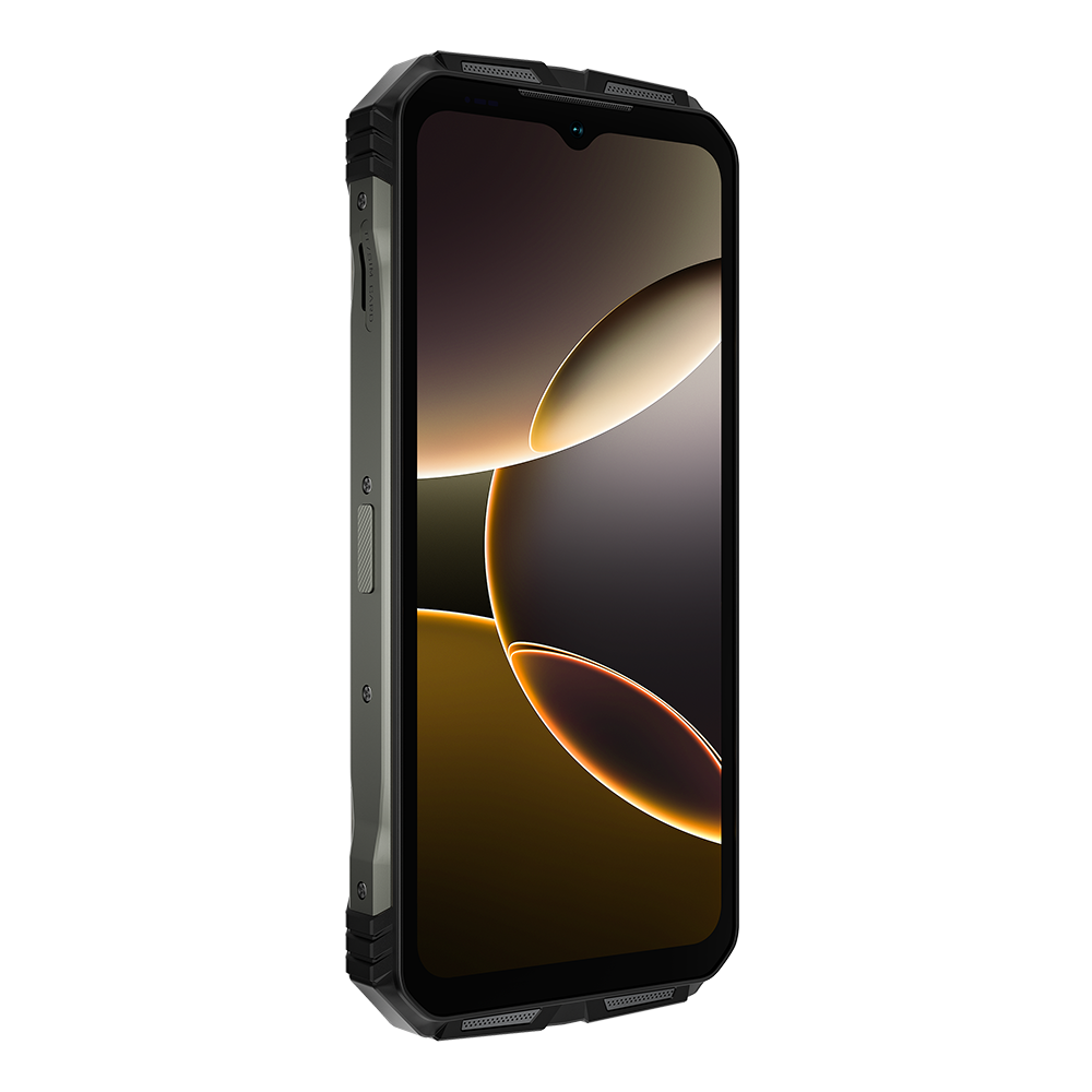 DOOGEE V Max S Teléfono robusto con Android 14 y batería grande de 22000 mAh y luces duales para acampar