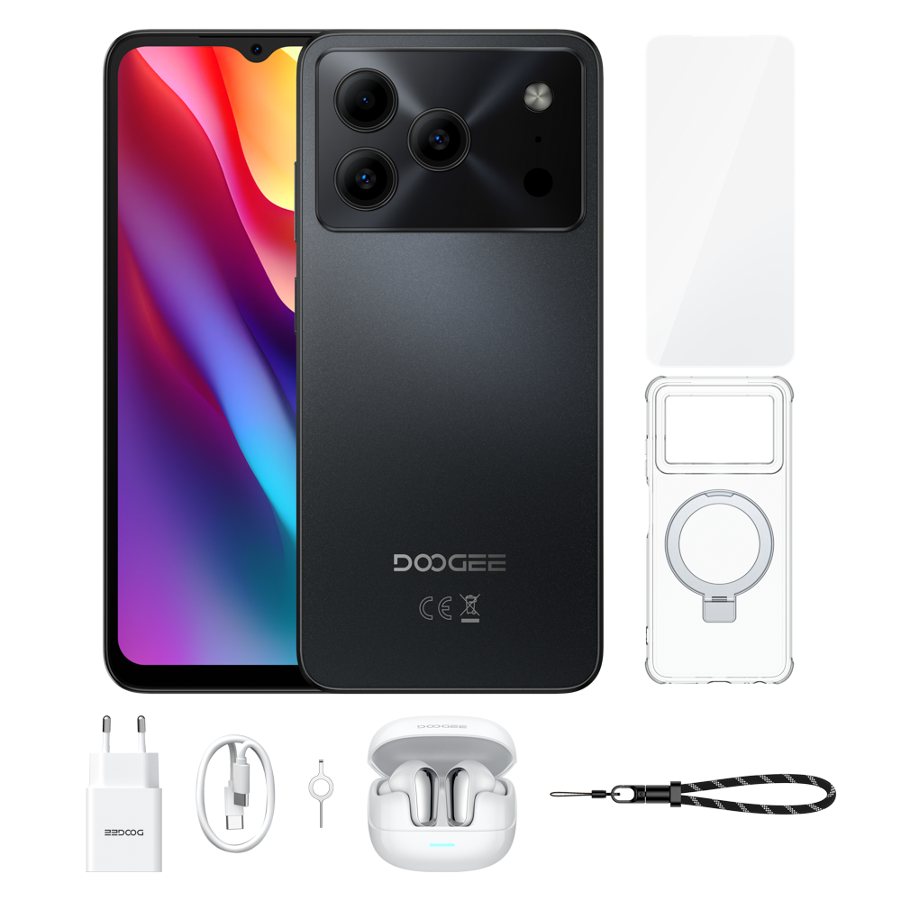 DOOGEE Note56 Smartphone Android 16, pantalla de 90 Hz, batería de 6150 mAh